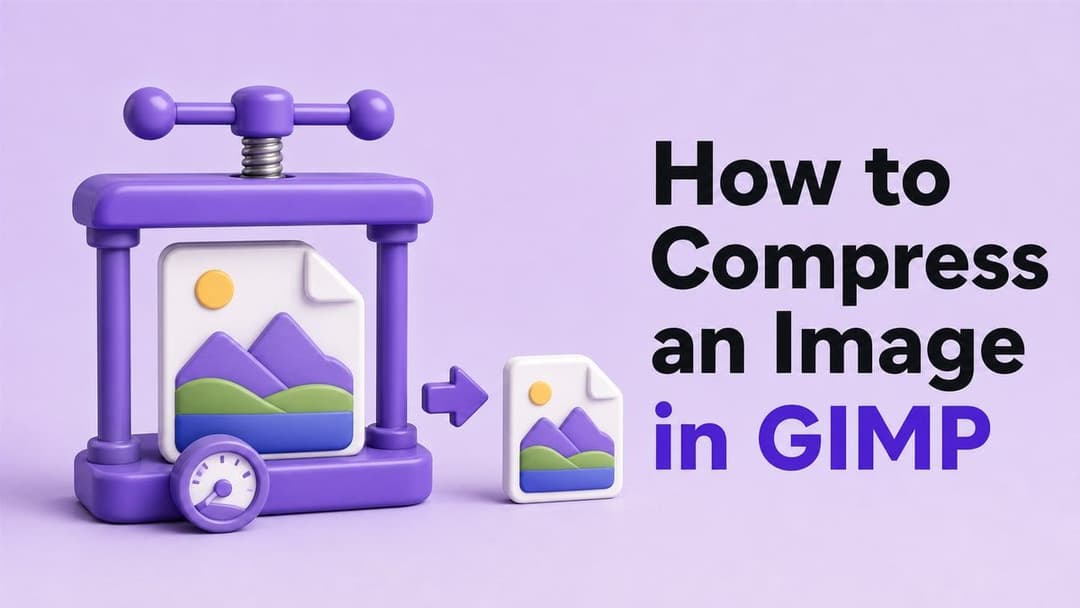 How to Compress an Image in GIMP